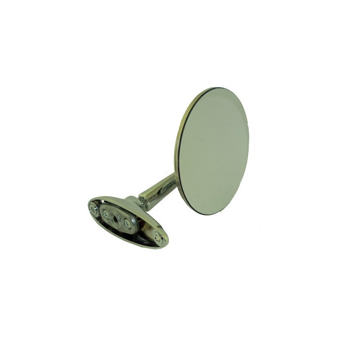 RETROVISOR REDONDO CROMADO