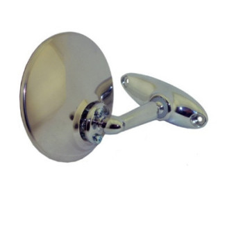 RETROVISOR REDONDO CROMADO