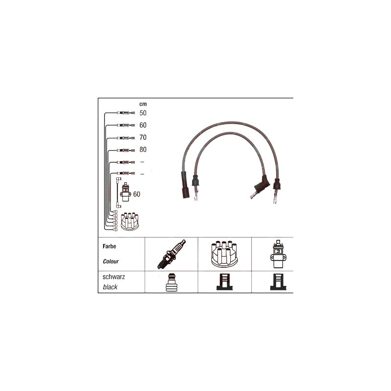 CABLES BUJIAS XL
