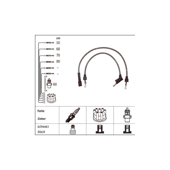 CABLES BUJIAS XL