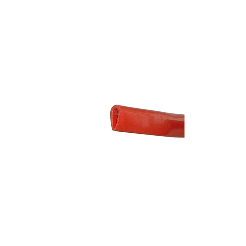 BURLETE PVC ROJO ADHESIVO (1MT)