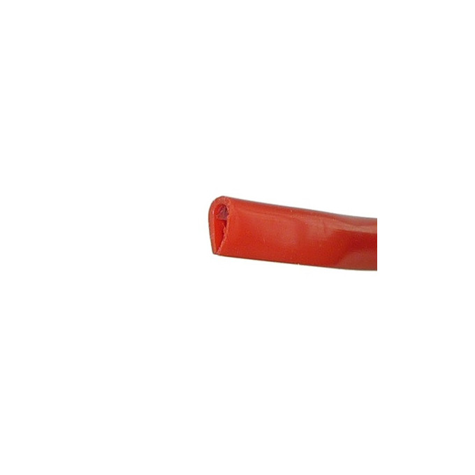 BURLETE PVC ROJO ADHESIVO (1MT)