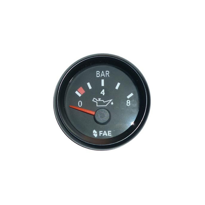 RELOJ PRESION ACEITE 0-8 BAR