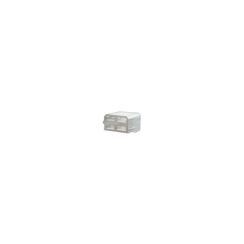 CONECTOR HEMBRA 4 VIAS