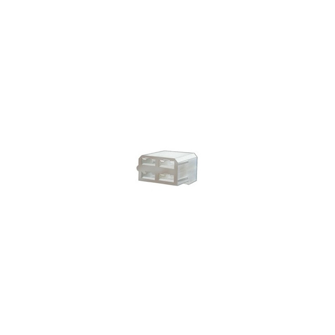 CONECTOR HEMBRA 4 VIAS