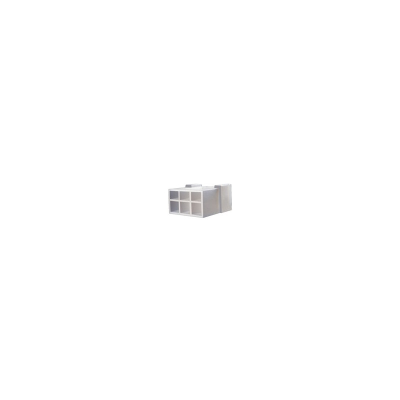 CONECTOR MACHO 6 VIAS