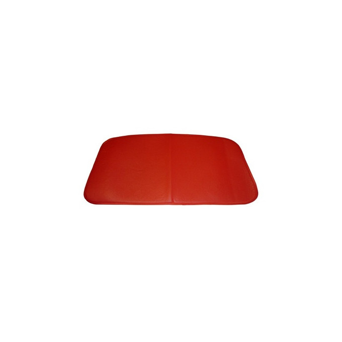 MANTA TRASERA SEAT 600  ROJO LISO