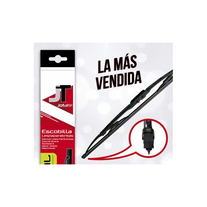 JT T-METAL ESCOBILLA LIMPIAPARABRISAS METALICA 38cm CJx1