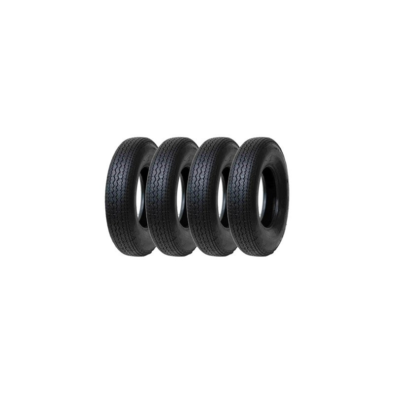 4 NEUMATICOS BB CAMAC 5.20 R12 68N BC110 ORIGINAL SEAT FIAT 600