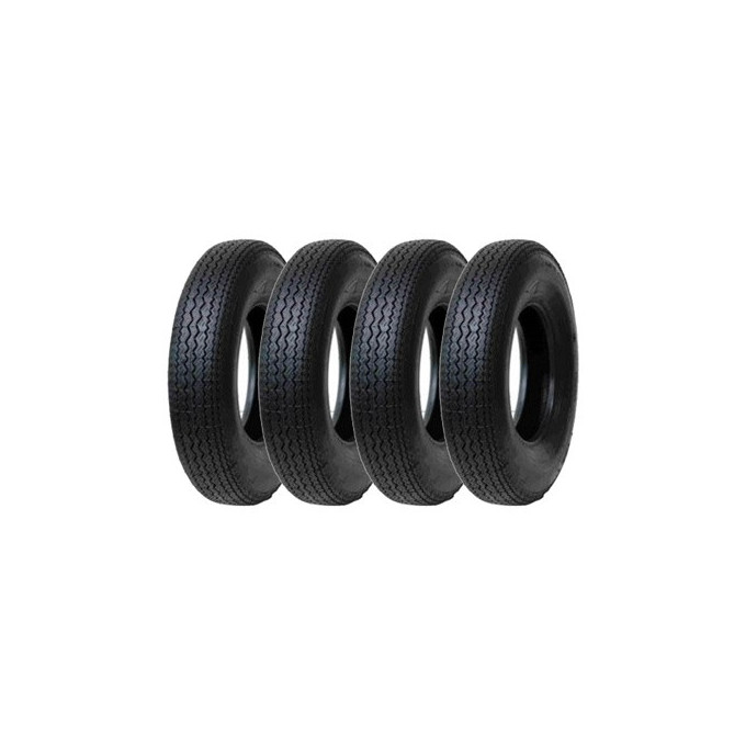 4 NEUMATICOS BB CAMAC 5.20 R12 68N BC110 ORIGINAL SEAT FIAT 600