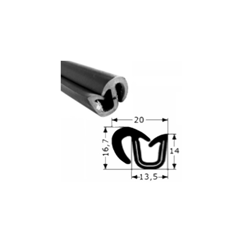 GUIA SIMPLE CRISTAL RENAULT R4 (2 M)