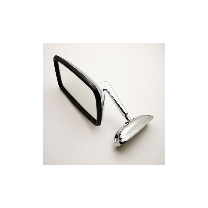 RETROVISOR RECTANGULAR CLASICO FIAT CROMADO