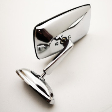 RETROVISOR RECTANGULAR CLASICO FIAT CROMADO