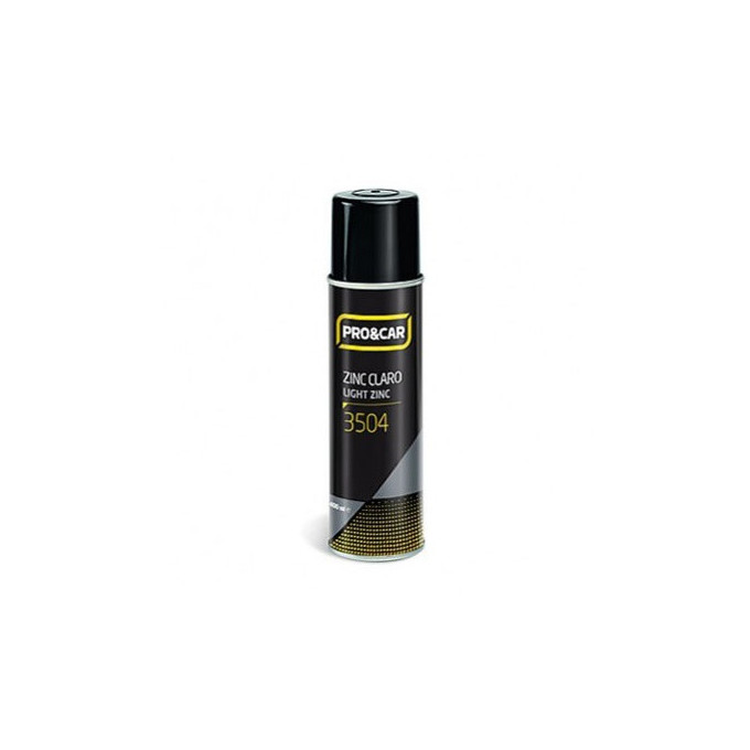 PINTURA SPRAY ZINC CLARO 400 ml PROANDCAR