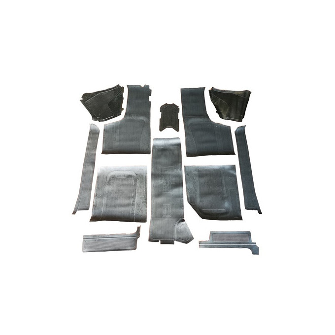JUEGO GOMAS SUELO SEAT FIAT 600 CLASICO