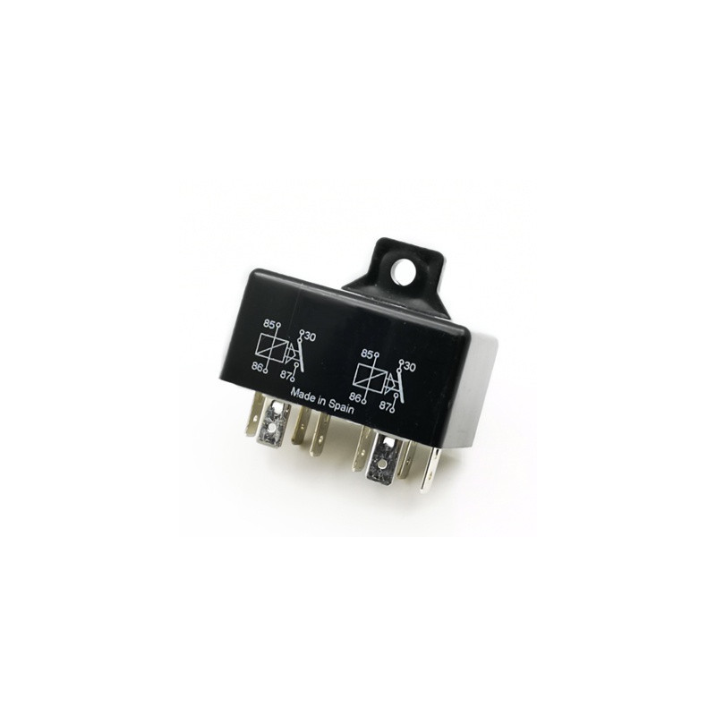 RELE INTERRUPTOR DOBLE 2X40A 12V