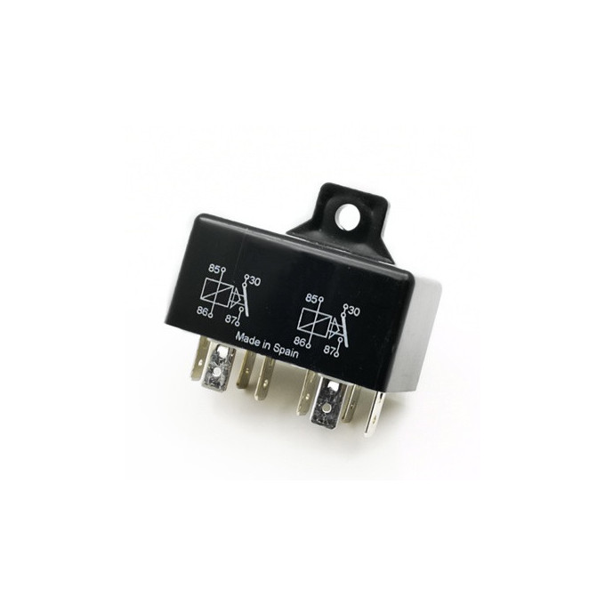 RELE INTERRUPTOR DOBLE 2X40A 12V