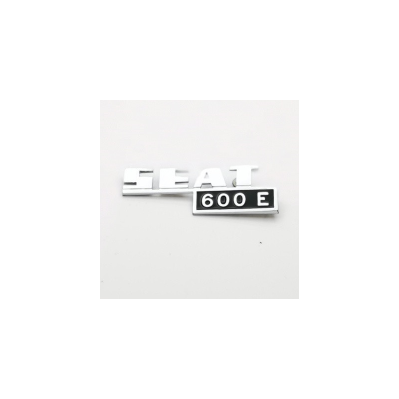 ANAGRAMA TRASERO SEAT 600 E