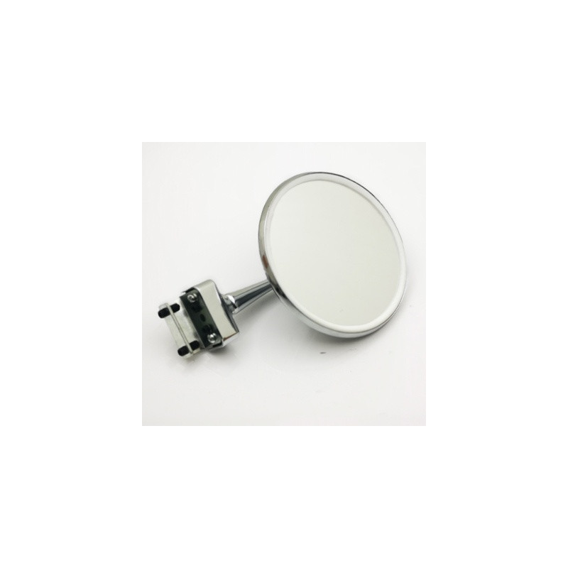 RETROVISOR CIRCULAR CROMADO - 12CM