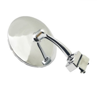 RETROVISOR CIRCULAR CROMADO - 12CM