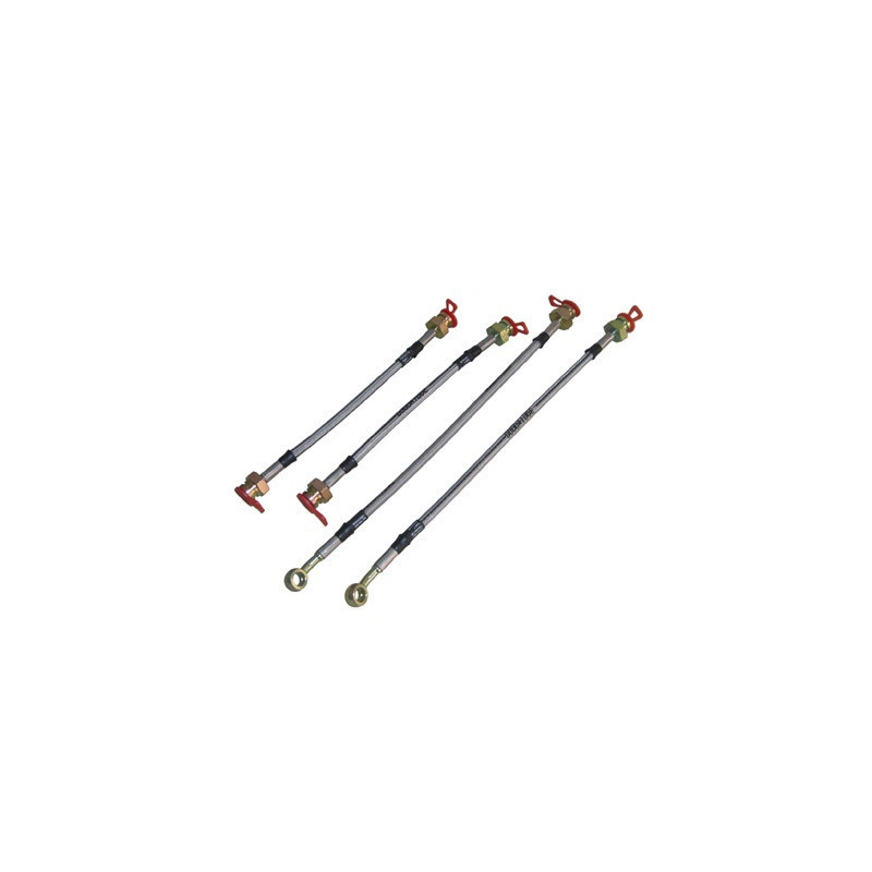 KIT DE LATIGUILLOS METALICOS SEAT FIAT 850