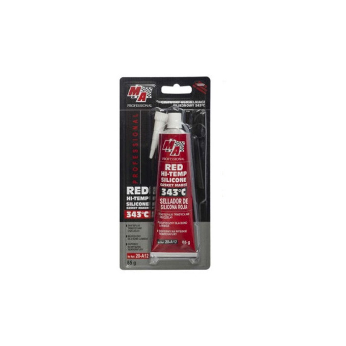 Sellador de silicona roja 343 ºC