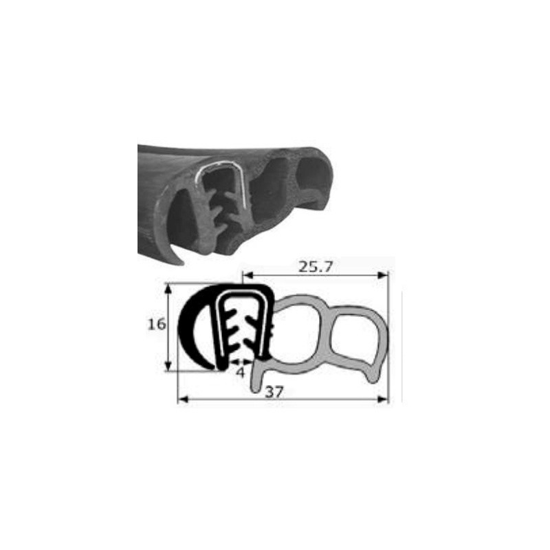 PERFIL CONTORNO PUERTAS 26 (1 MT)