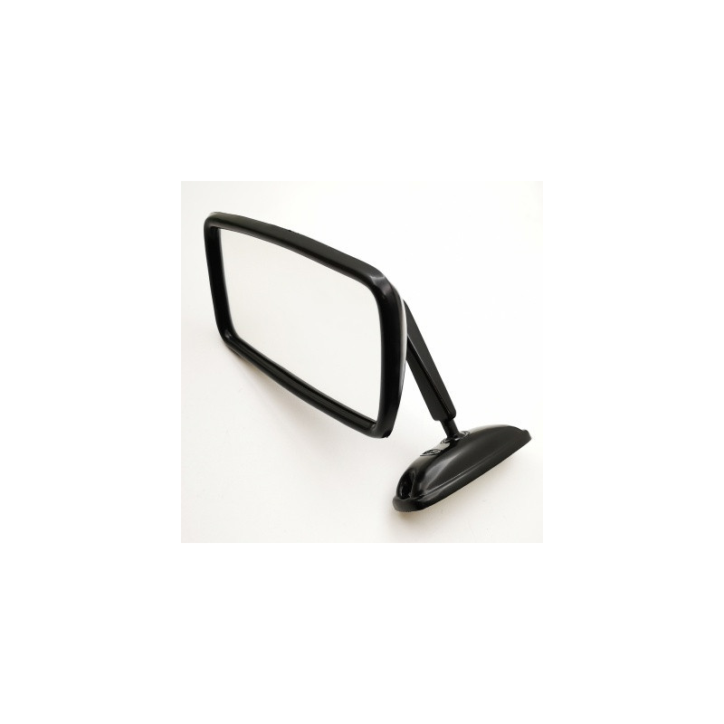 RETROVISOR RECTANGULAR CLASICO FIAT NEGRO