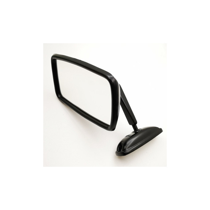 RETROVISOR RECTANGULAR CLASICO FIAT NEGRO
