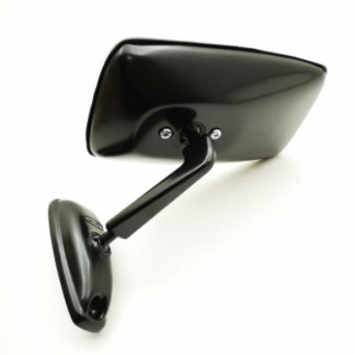 RETROVISOR RECTANGULAR CLASICO FIAT NEGRO