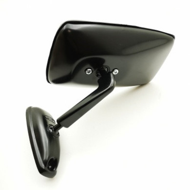 RETROVISOR RECTANGULAR CLASICO FIAT NEGRO