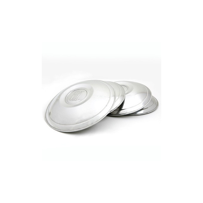 KIT TAPACUBOS ALUMINIO FIAT (4 UND)