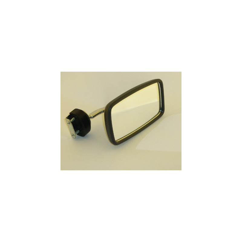 RETROVISOR CLASICO RECTANGULAR PLASTICO (HOMOLOGADO)