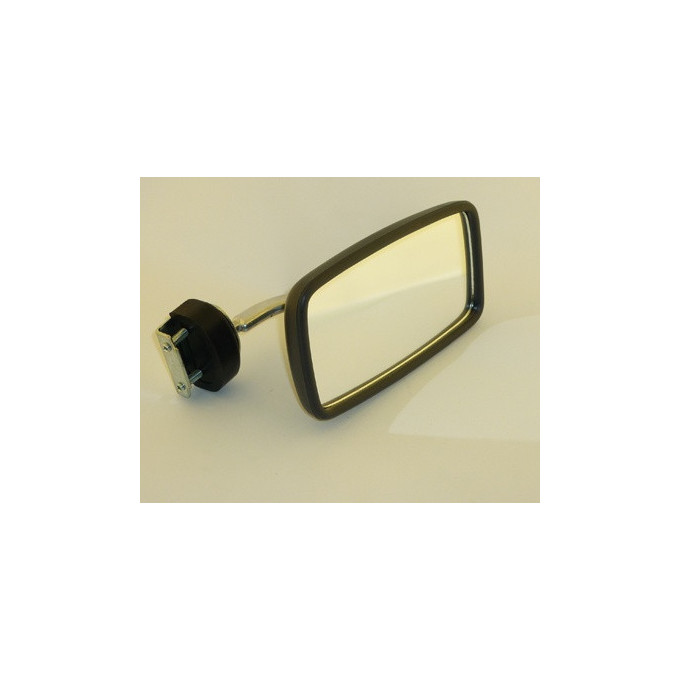RETROVISOR CLASICO RECTANGULAR PLASTICO (HOMOLOGADO)
