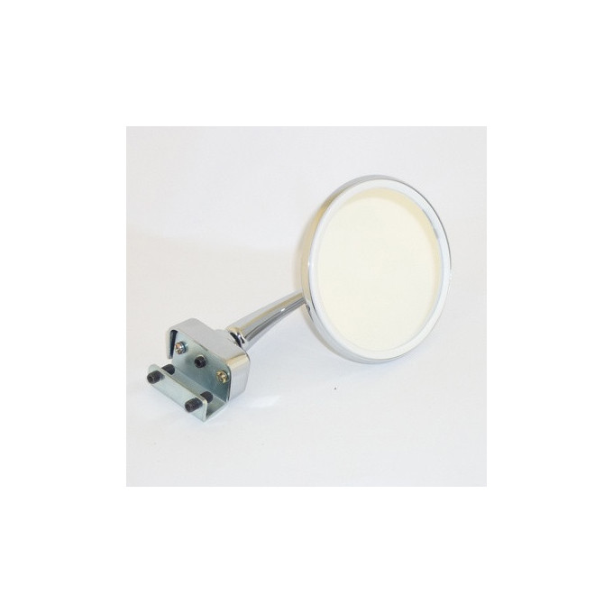 RETROVISOR REDONDO CROMADO - 9CM