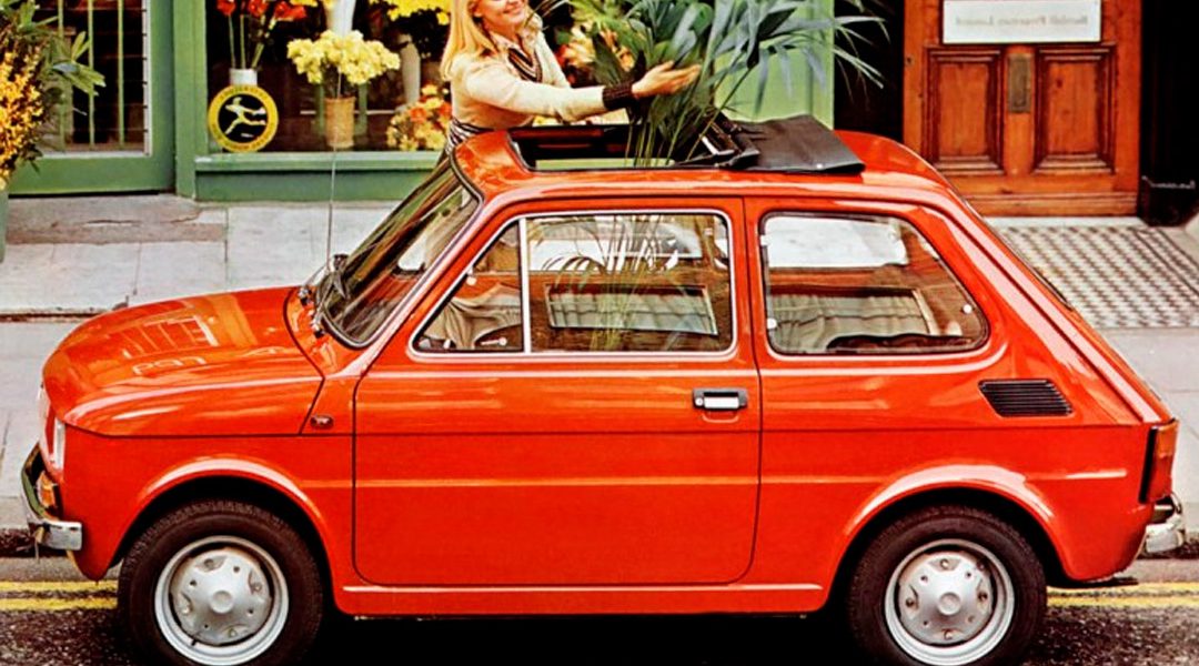 Fiat 126 rojo