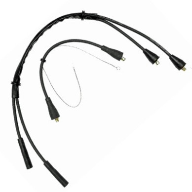 CABLES DE BUJIAS NEGROS 500