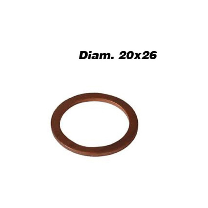 ARANDELA COBRE 20X26