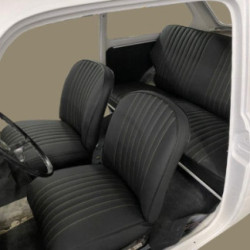 FUNDAS POLIPIEL 850 2P BERLINA NEGRO