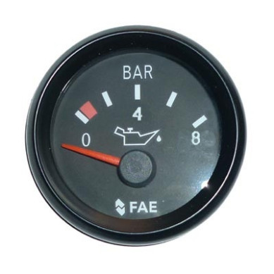 RELOJ PRESION ACEITE 0-8 BAR
