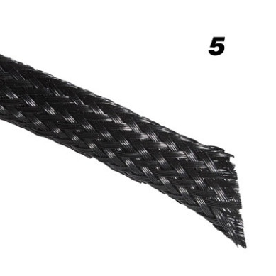 MALLA PASACABLES TRENZADA 5MM
