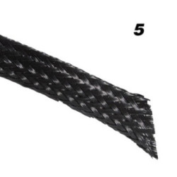 MALLA PASACABLES TRENZADA 5MM