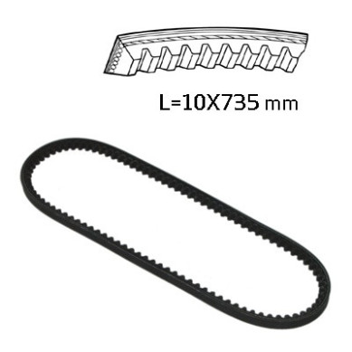 CORREA 10X735