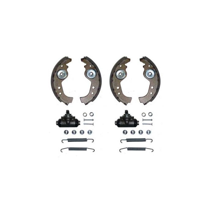 KIT FRENOS DE ZAPATAS TRASERO (CON PRETENSOR)
