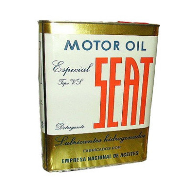 LATA METALICA ACEITE SEAT 2 LITROS