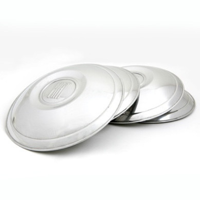 KIT 4 TAPACUBOS ALUMINO (FIAT)