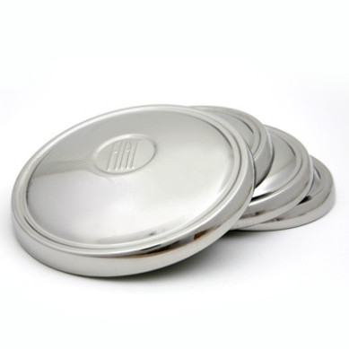 KIT 4 TAPACUBOS ACERO (FIAT)