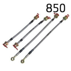 KIT LATIGUILLOS METALICOS SEAT FIAT 850