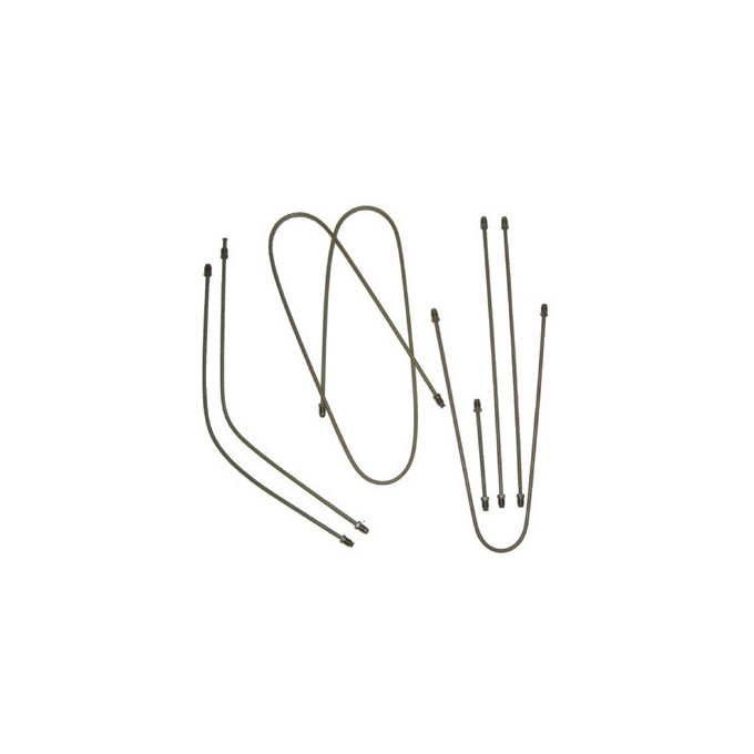 KIT TUBOS RIGIDOS FRENOS SEAT 600 L ESPECIAL