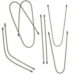 KIT TUBOS RIGIDOS FRENOS SEAT FIAT 850